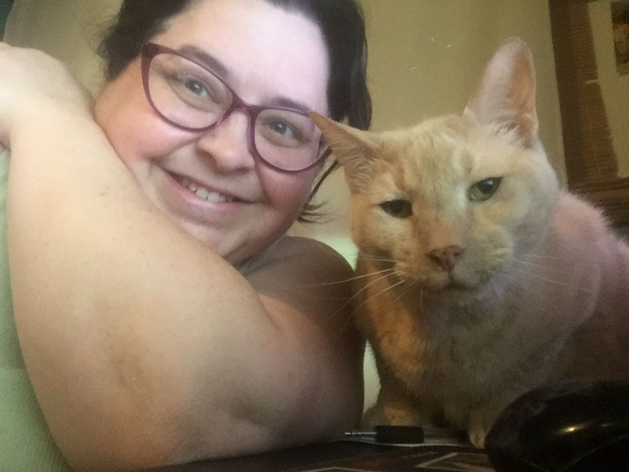 Cat selfies: Spazzy ❤️